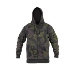 SWEAT HOMME AVID CARP DISTORTION CAMO ZIP HOODIE - CAMOU