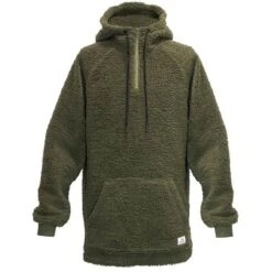 SWEAT HOMME FORTIS SHERPA FLEECE - OLIVE